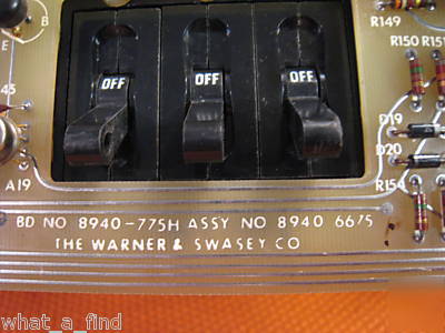 Warner swasey allen bradley axis drive 5351-5037 8940