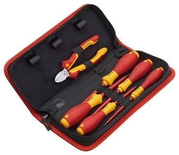 Wiha aniversary edition 6PC electric toolkit in wallet
