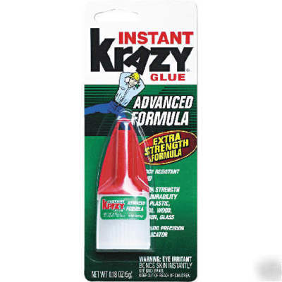 Krazy glue advanced adhesive super glue home shop craft