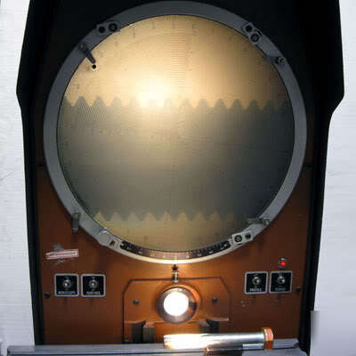Micro-vu M14 optical comparator 14
