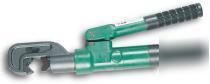 New greenlee #1989 dieless crimping tool #4 - 500 mil ( )