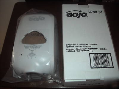 New in box gojo tfx touch free dispenser home school