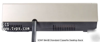 Sony bm-80T BM80T standard cassette transcriber