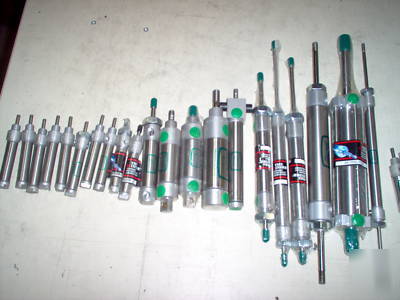 New clippard cylinder lot of 34 many styles list 