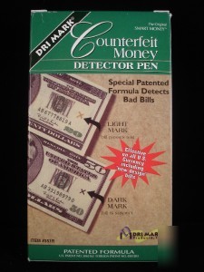 12 dri mark counterfeit money detector pens 351R 