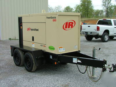 2006 ingersoll-rand G60 generator john deere diesel