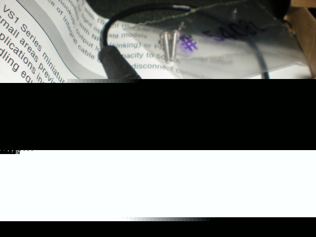 Banner VS2 series convergent mode sensor VS1AN5CV20Q 