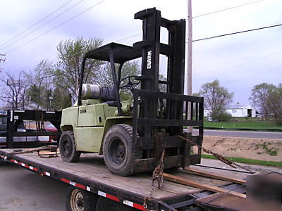 Clark fork lift, towmotor