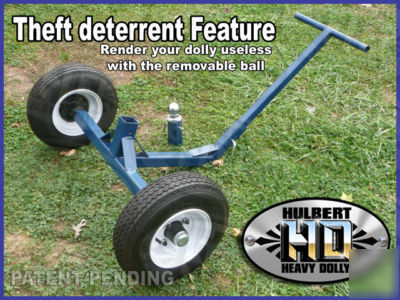 Concession trailer heavy duty dolly