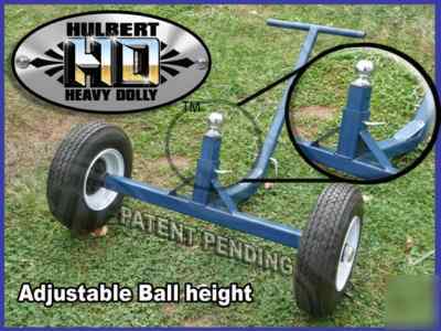 Concession trailer heavy duty dolly