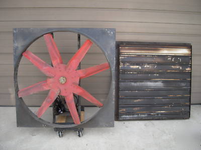 Dayton reversible 36â€ belt drive exhaust/supply fan