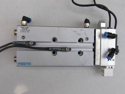 Festo guide cylinder model #dfm-12-80-p-a-gf 170830