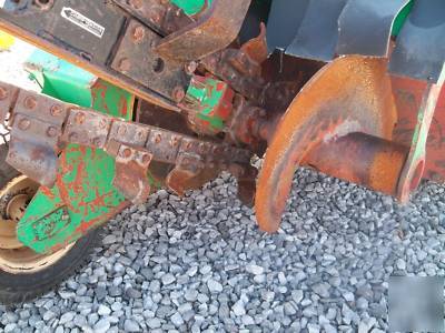 2005 ditch witch 1820HE trencher - walk behind trencher