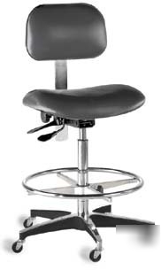Bio fit nytek cushioned chair with chrome-plated finish