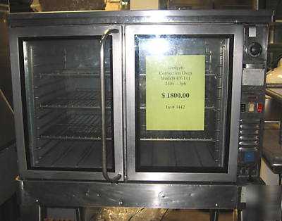 Blodgett full size electric convection oven on stand