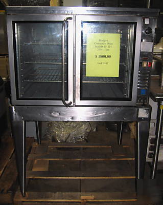 Blodgett full size electric convection oven on stand