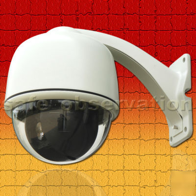 Cctv security pan tilt 27XZOOM outdoor mini dome camera