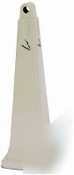 Cigarette waste collector - beige - 36IN.