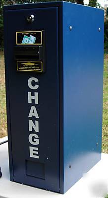 Dollar bill changer change bill to coin change machine 