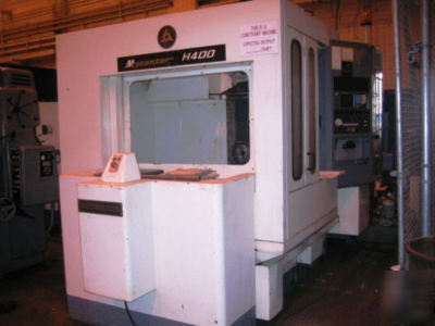 Kitamura H400 cnc 4-axis horizontal machining center
