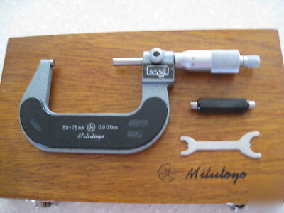 Mint used mitutoyo didgit #193-113 50 - 70 mm micometer