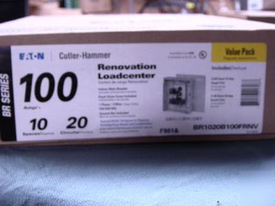 New cutler hammer load center 100A, # BR1020B100FRNV