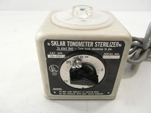 Sklar tonometer sterilizer 65-7527 115V 50/60 hertz .4A