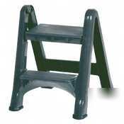 New foldable two-step stool - 18.875IN x 21IN x 2