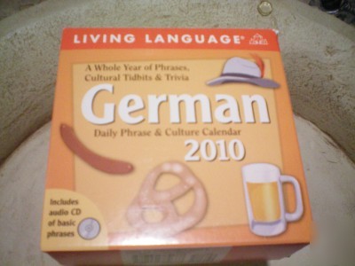 New living language german: 2010 day-to-day calendar 
