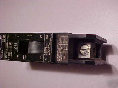 New siemens type bqd 20 amp circuit breaker 1/2 price