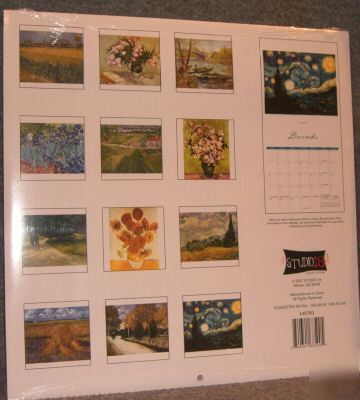 New vincent van gogh - 2008 wall calendar - 
