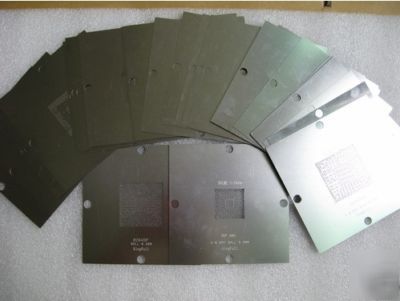 56 pc reballing rework stencil template bga 80X80 90X90