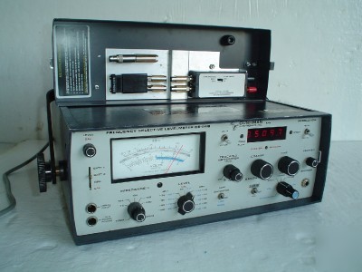 Cushman ce-24B frequency selective levelmeter