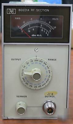 Hp 86601A rf section, .01 - 110 mhz