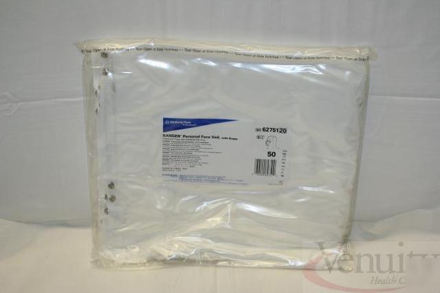 Kimberly clark 62751 ranger personal face veil lot/150