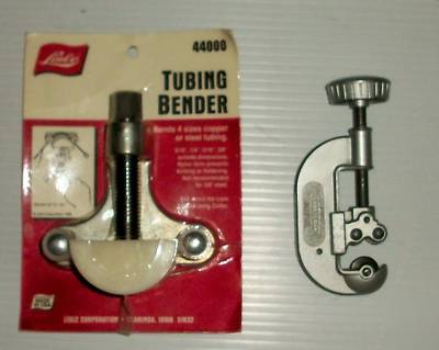 Lisle tubing bender and sears craftsman tubing cutter