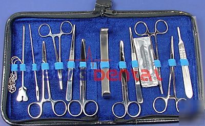 New minor wound care suturing surgical instruments kit