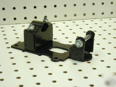 Sheet metal punch, bench mount bracket, ruler table set