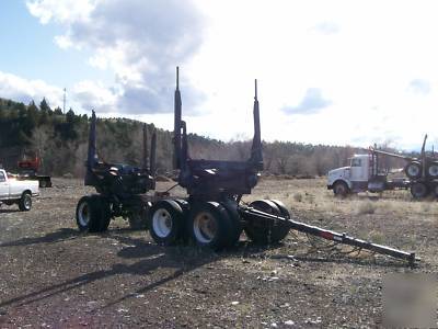 Short logger trailer