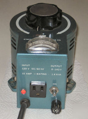 Staco energy products variable autotransformer 3PN1010V