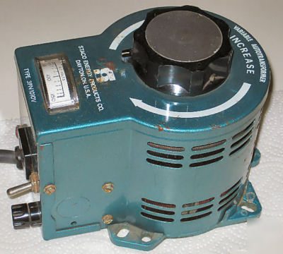 Staco energy products variable autotransformer 3PN1010V