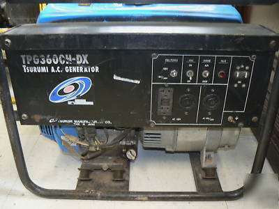 Tsurumi tgp 3600H-dx generator