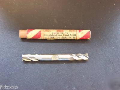 Union 4 flute double end end mill D108 milling cutter