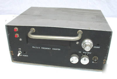 Vintage heathkit W4ZUS W4 zus frequency counter digital
