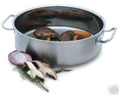 Vollrath restaurant 12 qt brazier casserole pan 47760 