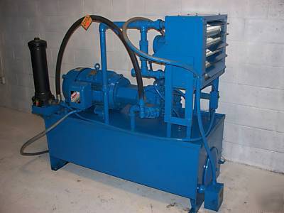 Vickers hydraulic power unit # PVH74Q 34GPM 3625PSI