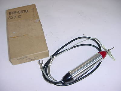 Vintage nos heathkit 337-c demodulator scope probe +box