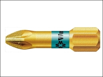 Wera PZ2 bitorsion bit diamond coated tip 25 mm