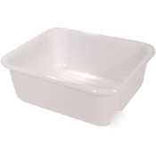 White 11 qt food box - RCP3690WHI