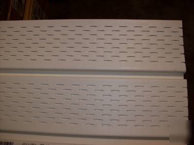 75 pieces of premium beige lanced soffit w/j-channel